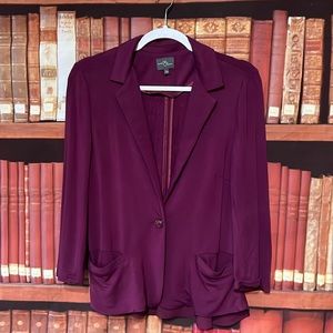 Market & Spruce stretchy blazer jacket size large